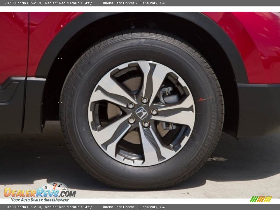 2020 Honda CR-V LX Radiant Red Metallic / Gray Photo #13