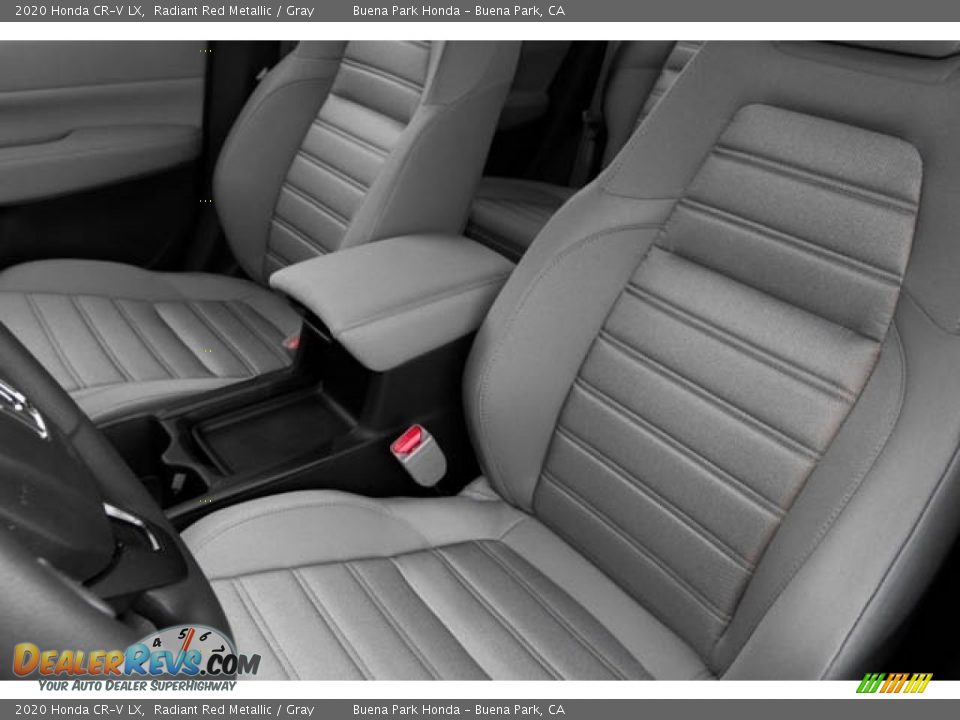 2020 Honda CR-V LX Radiant Red Metallic / Gray Photo #23