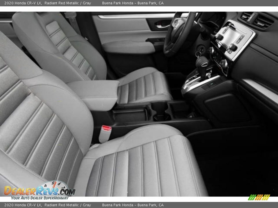 2020 Honda CR-V LX Radiant Red Metallic / Gray Photo #28