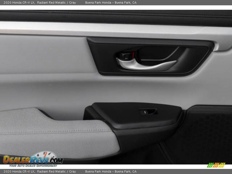 2020 Honda CR-V LX Radiant Red Metallic / Gray Photo #33