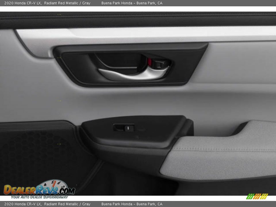 2020 Honda CR-V LX Radiant Red Metallic / Gray Photo #34