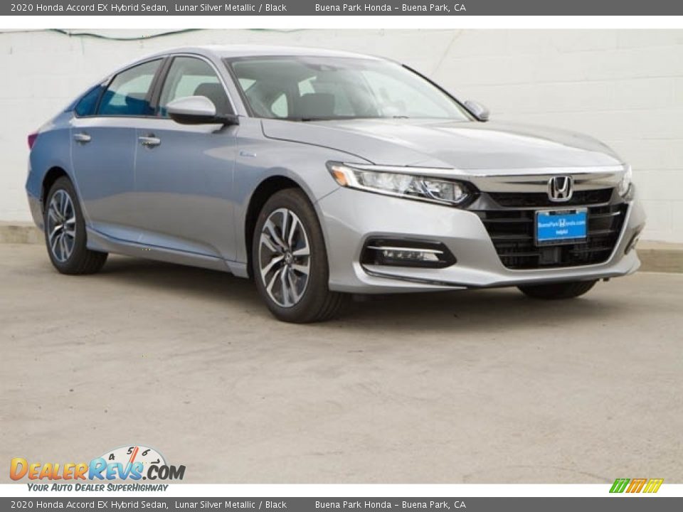 2020 Honda Accord EX Hybrid Sedan Lunar Silver Metallic / Black Photo #1