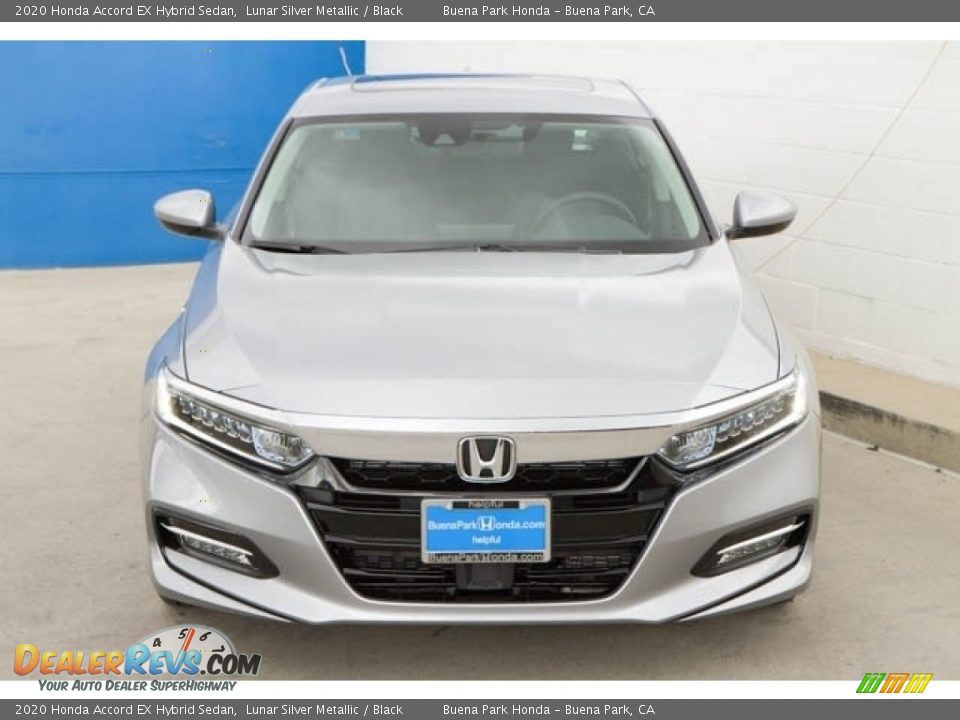 2020 Honda Accord EX Hybrid Sedan Lunar Silver Metallic / Black Photo #3