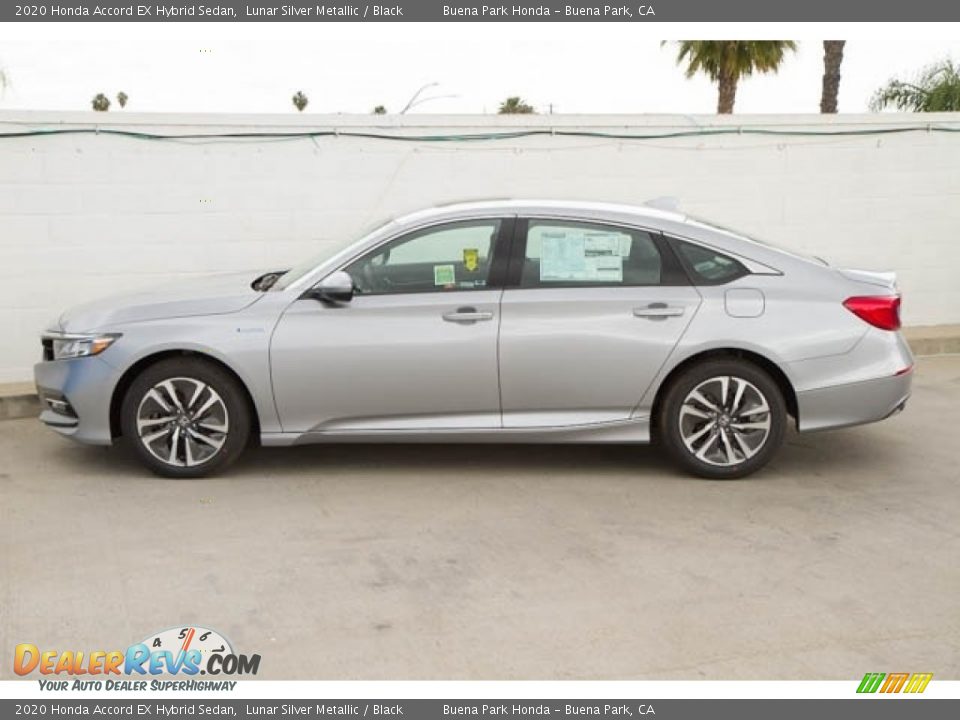 2020 Honda Accord EX Hybrid Sedan Lunar Silver Metallic / Black Photo #4