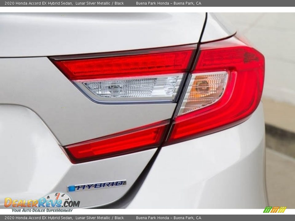 2020 Honda Accord EX Hybrid Sedan Lunar Silver Metallic / Black Photo #7