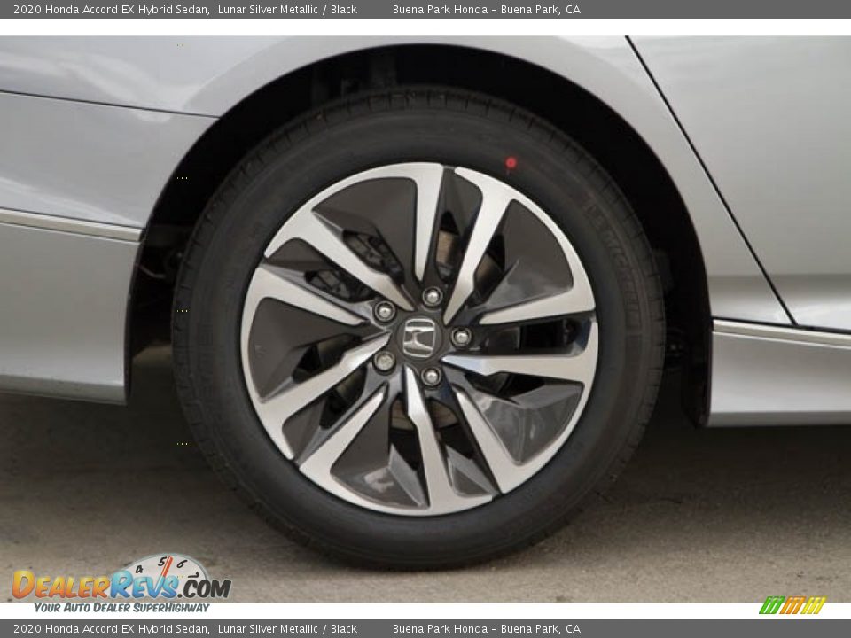 2020 Honda Accord EX Hybrid Sedan Lunar Silver Metallic / Black Photo #12