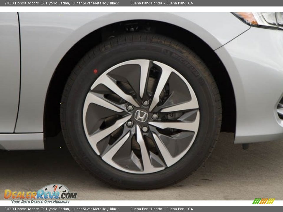 2020 Honda Accord EX Hybrid Sedan Lunar Silver Metallic / Black Photo #13