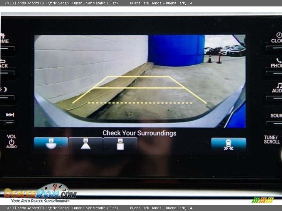 2020 Honda Accord EX Hybrid Sedan Lunar Silver Metallic / Black Photo #14