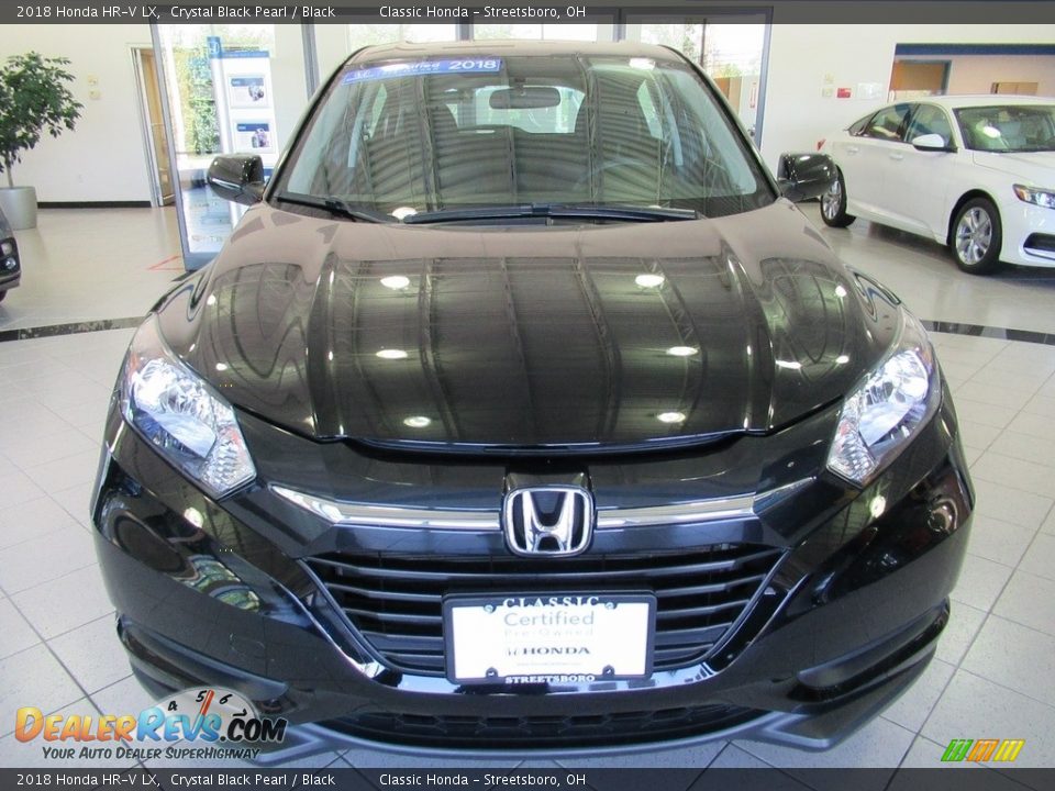 2018 Honda HR-V LX Crystal Black Pearl / Black Photo #2