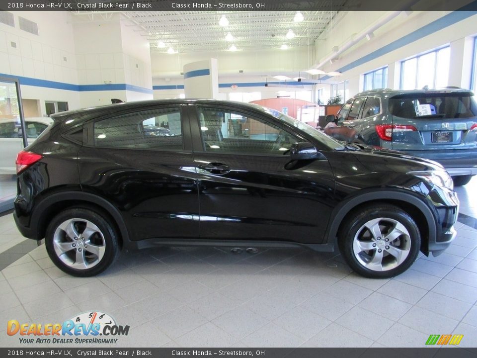 Crystal Black Pearl 2018 Honda HR-V LX Photo #4