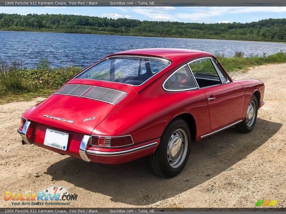 Polo Red 1966 Porsche 912 Karmann Coupe Photo #6