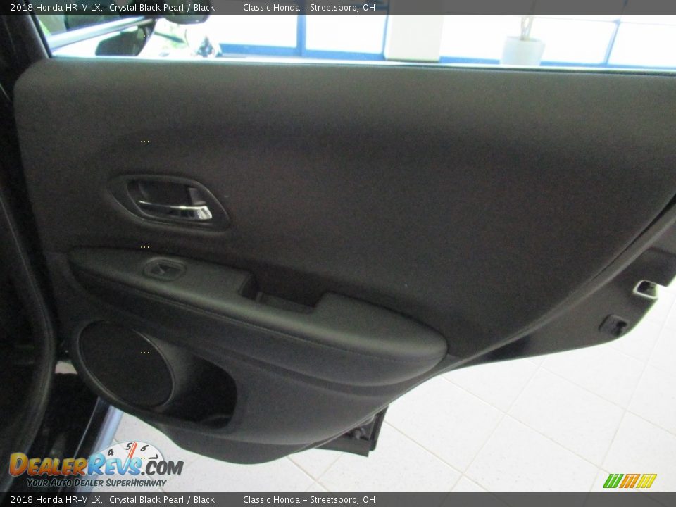 2018 Honda HR-V LX Crystal Black Pearl / Black Photo #17