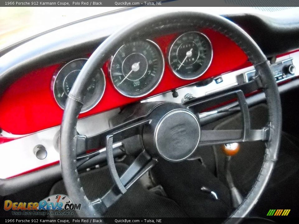 1966 Porsche 912 Karmann Coupe Steering Wheel Photo #7