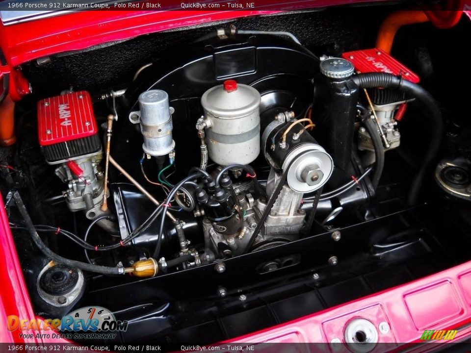 1966 Porsche 912 Karmann Coupe 1600cc OHV 8V Flat 4 Cylinder Engine Photo #16
