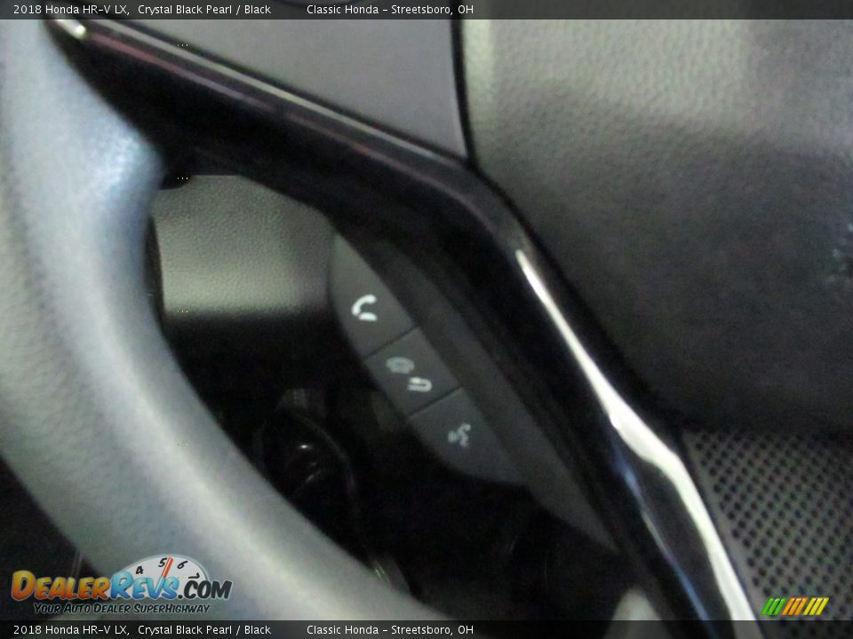 2018 Honda HR-V LX Crystal Black Pearl / Black Photo #31