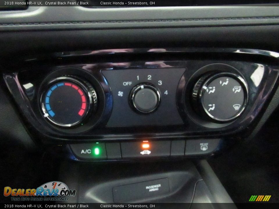 2018 Honda HR-V LX Crystal Black Pearl / Black Photo #35