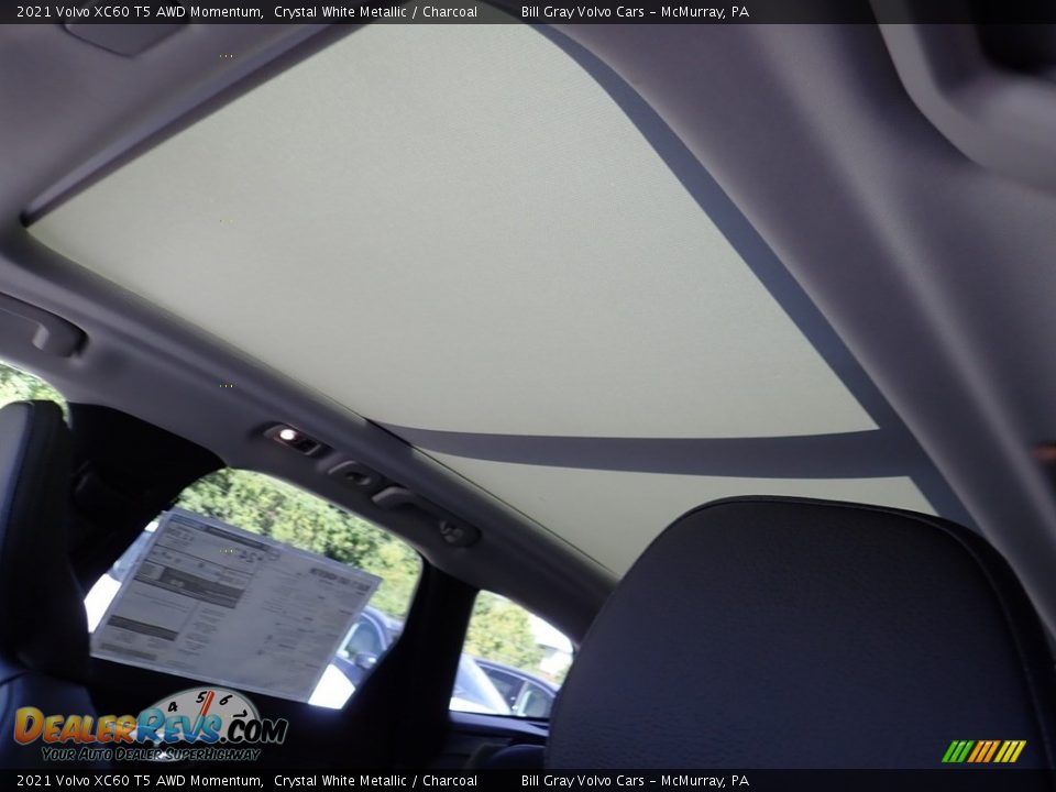 Sunroof of 2021 Volvo XC60 T5 AWD Momentum Photo #12