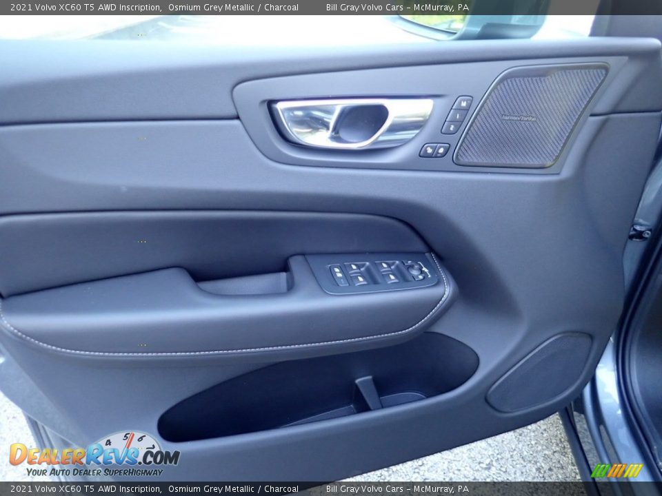 2021 Volvo XC60 T5 AWD Inscription Osmium Grey Metallic / Charcoal Photo #10