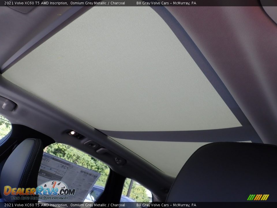 2021 Volvo XC60 T5 AWD Inscription Osmium Grey Metallic / Charcoal Photo #12