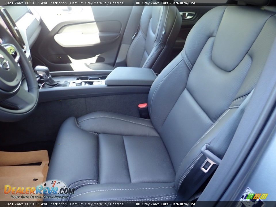 Front Seat of 2021 Volvo XC60 T5 AWD Inscription Photo #7