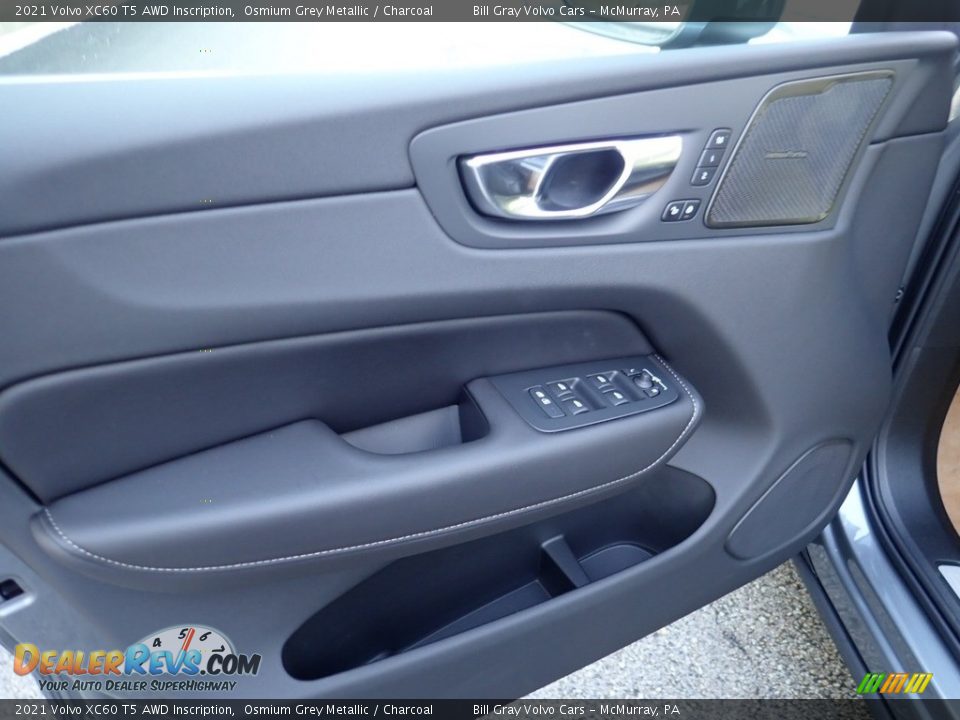 2021 Volvo XC60 T5 AWD Inscription Osmium Grey Metallic / Charcoal Photo #10