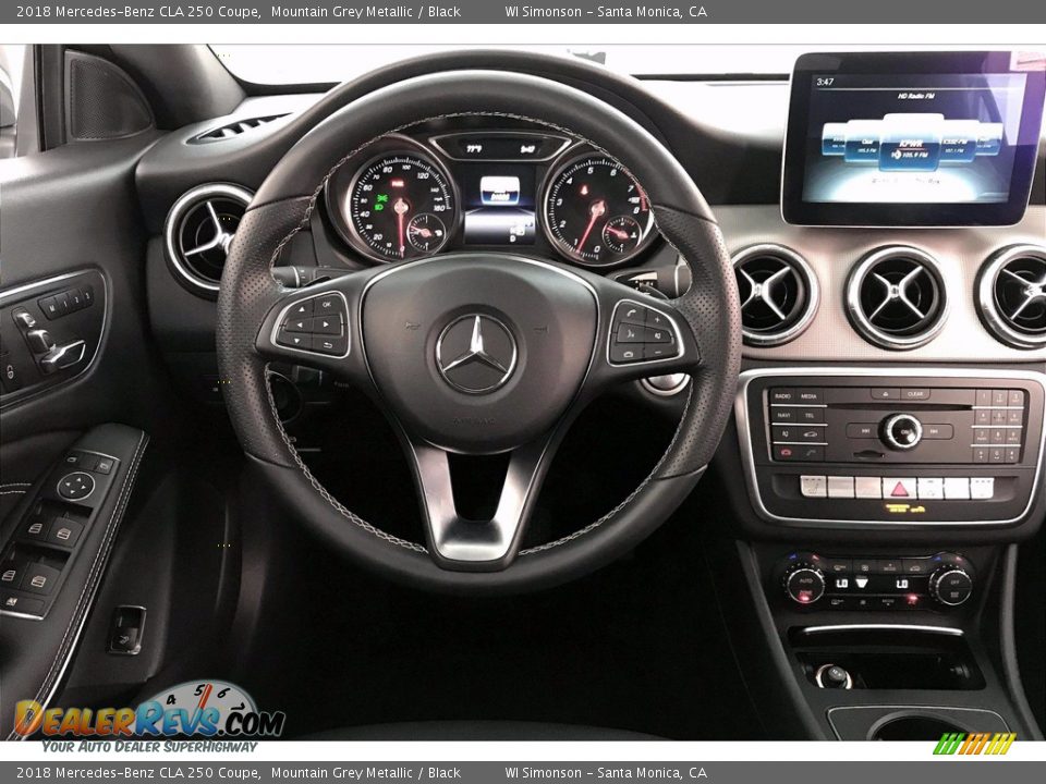 2018 Mercedes-Benz CLA 250 Coupe Mountain Grey Metallic / Black Photo #4