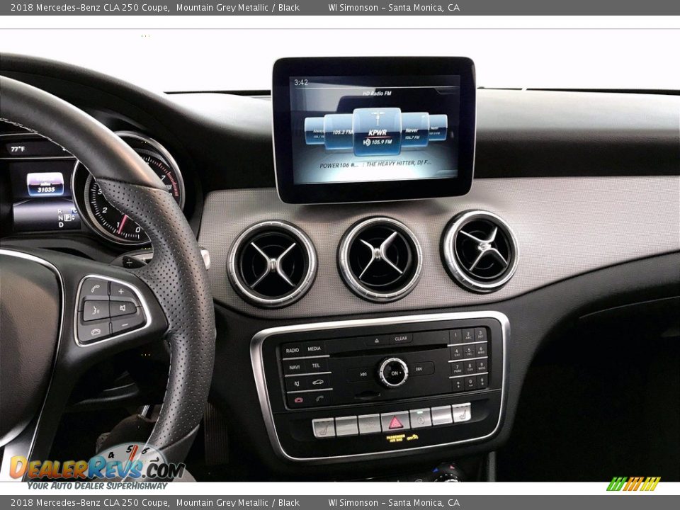 2018 Mercedes-Benz CLA 250 Coupe Mountain Grey Metallic / Black Photo #5
