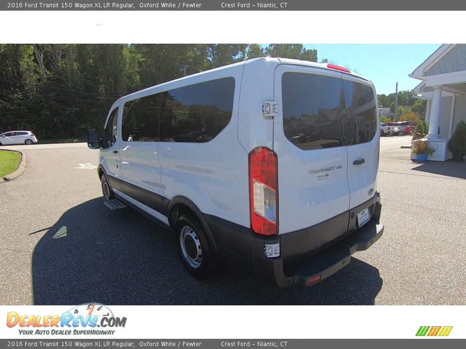 2016 Ford Transit 150 Wagon XL LR Regular Oxford White / Pewter Photo #5