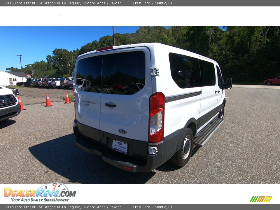 2016 Ford Transit 150 Wagon XL LR Regular Oxford White / Pewter Photo #7