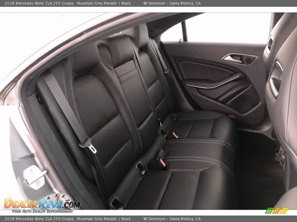 2018 Mercedes-Benz CLA 250 Coupe Mountain Grey Metallic / Black Photo #13