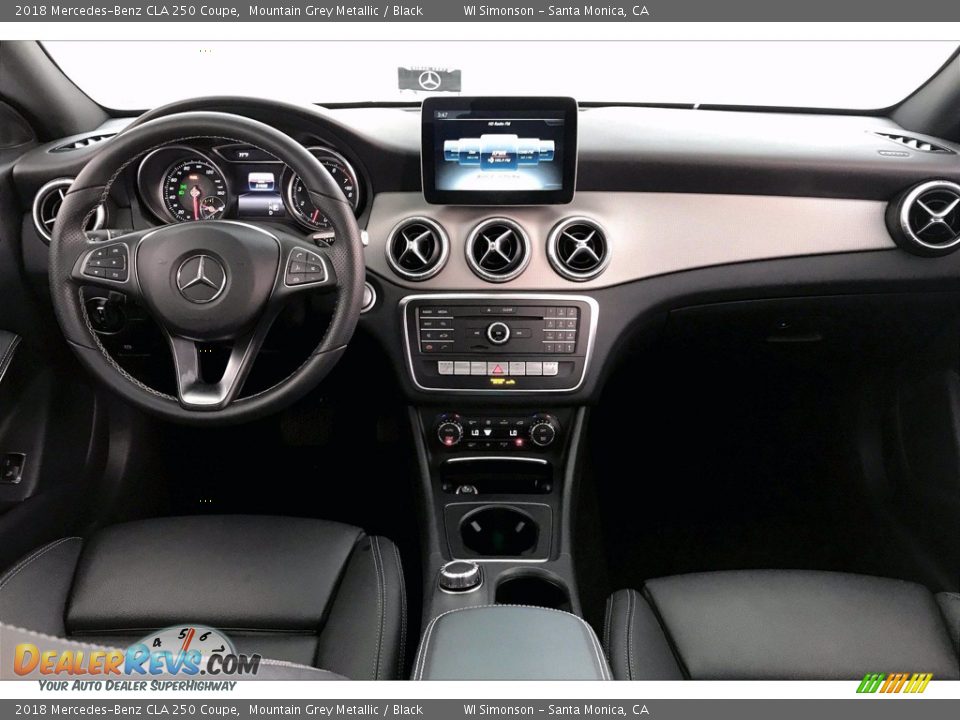 2018 Mercedes-Benz CLA 250 Coupe Mountain Grey Metallic / Black Photo #17