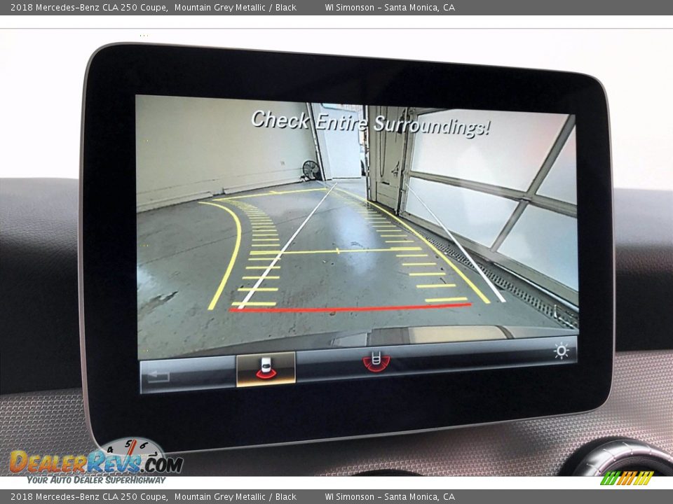 2018 Mercedes-Benz CLA 250 Coupe Mountain Grey Metallic / Black Photo #21