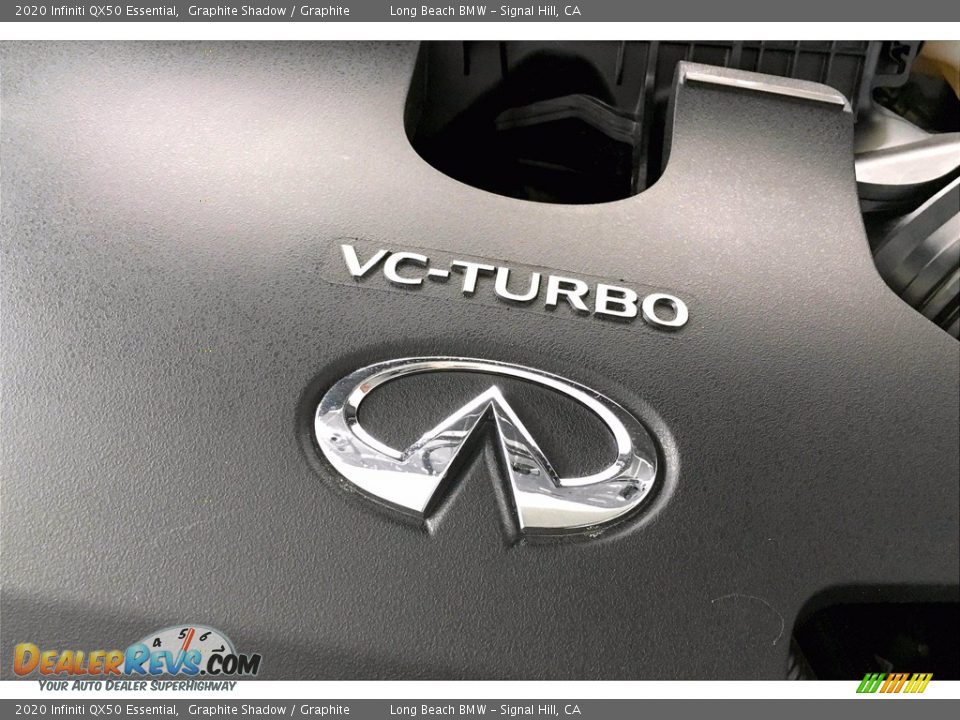 2020 Infiniti QX50 Essential Graphite Shadow / Graphite Photo #35