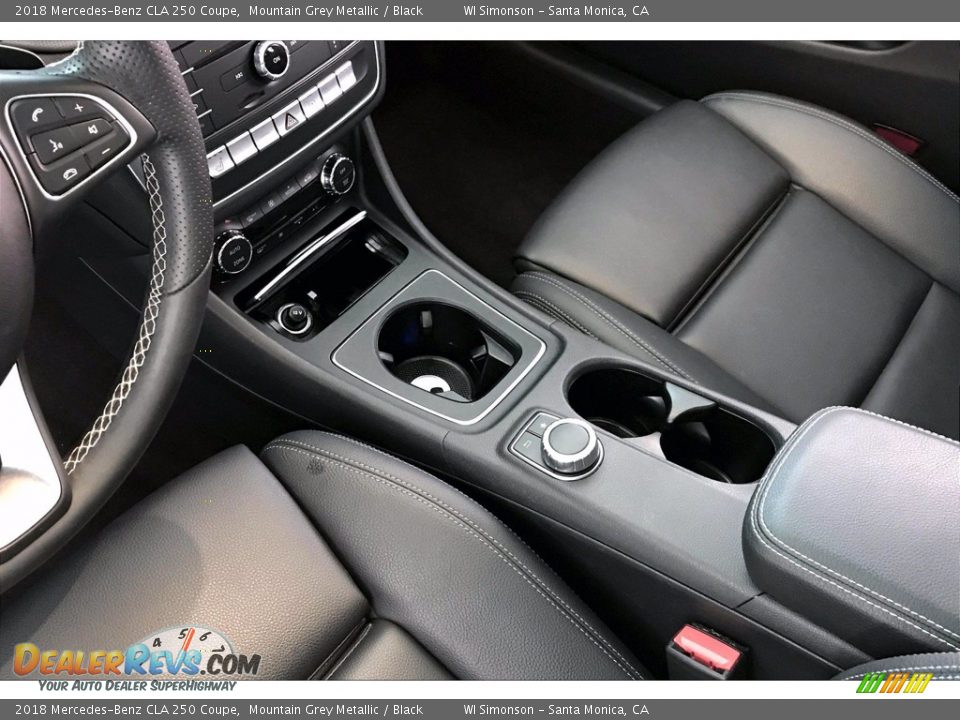 2018 Mercedes-Benz CLA 250 Coupe Mountain Grey Metallic / Black Photo #23