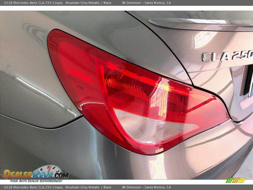 2018 Mercedes-Benz CLA 250 Coupe Mountain Grey Metallic / Black Photo #26