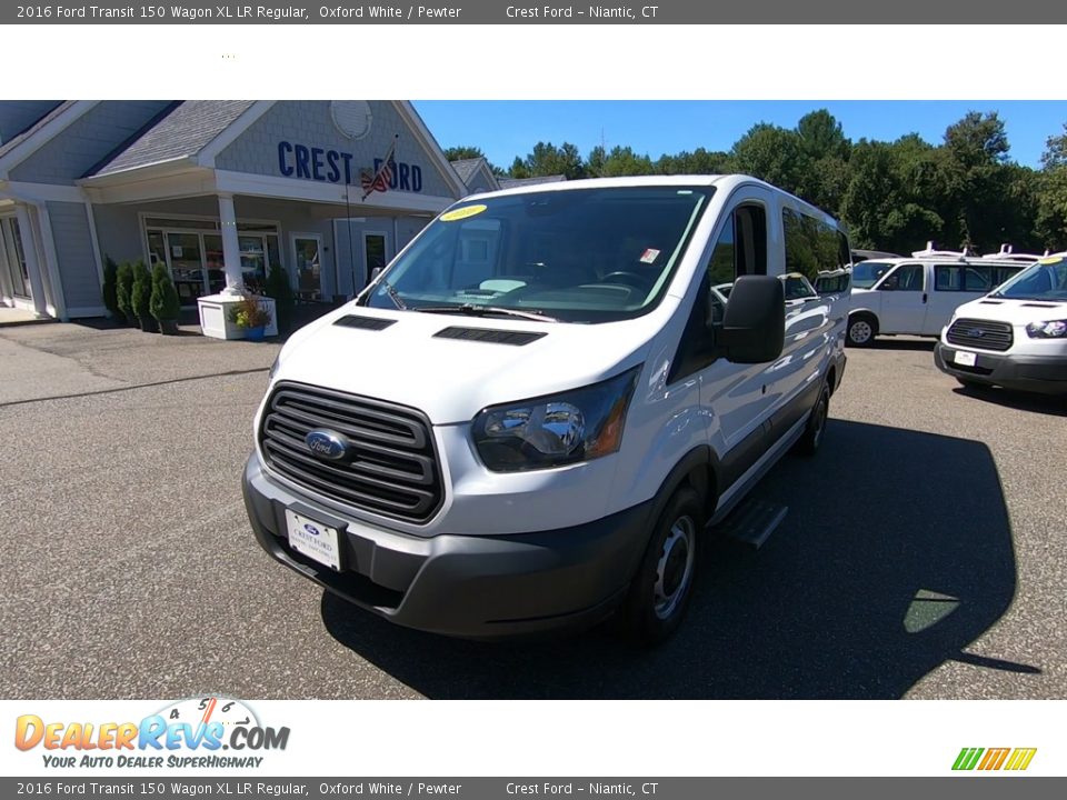 2016 Ford Transit 150 Wagon XL LR Regular Oxford White / Pewter Photo #3