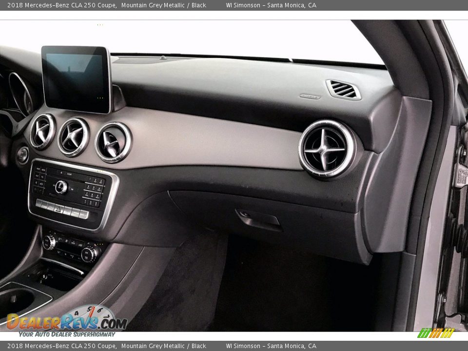 2018 Mercedes-Benz CLA 250 Coupe Mountain Grey Metallic / Black Photo #28