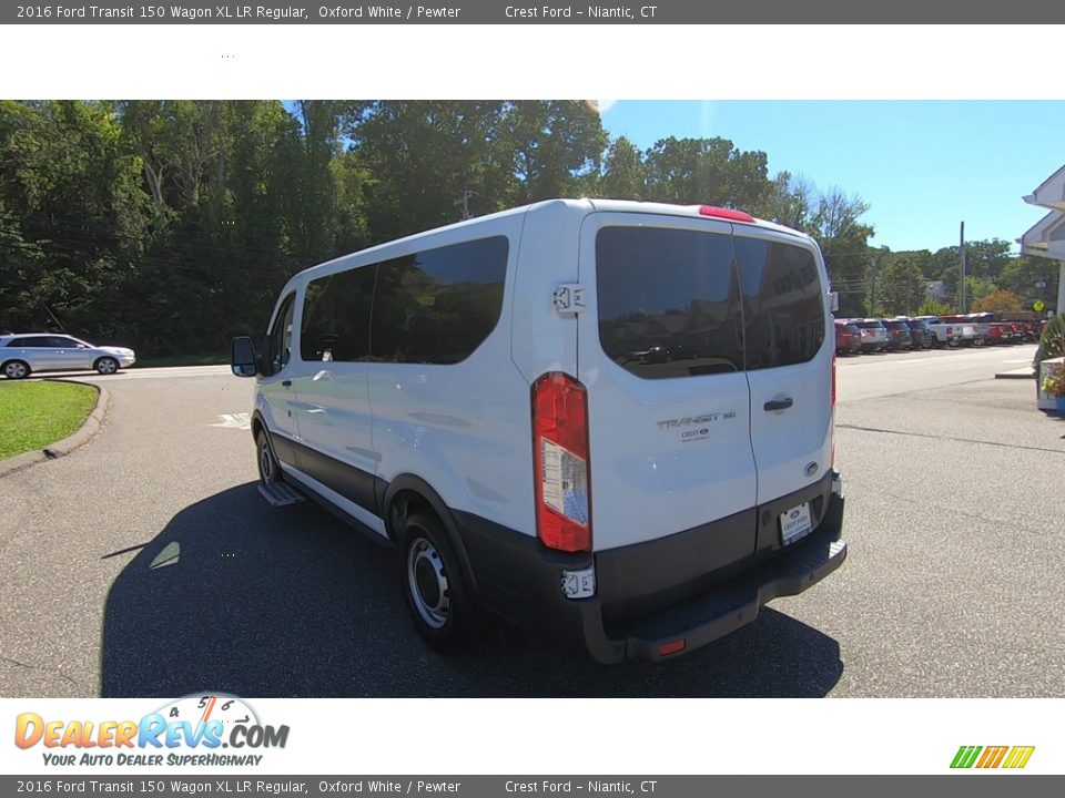 2016 Ford Transit 150 Wagon XL LR Regular Oxford White / Pewter Photo #5