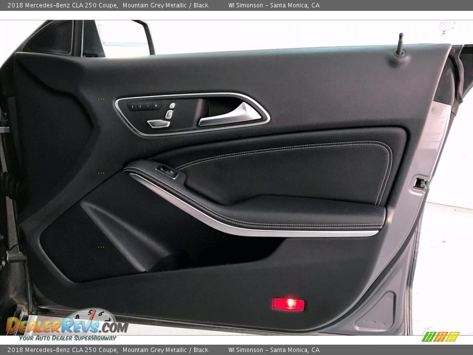 2018 Mercedes-Benz CLA 250 Coupe Mountain Grey Metallic / Black Photo #30