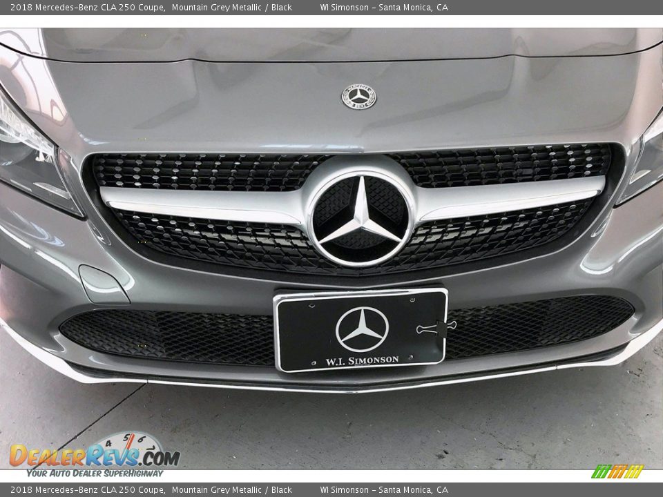 2018 Mercedes-Benz CLA 250 Coupe Mountain Grey Metallic / Black Photo #33