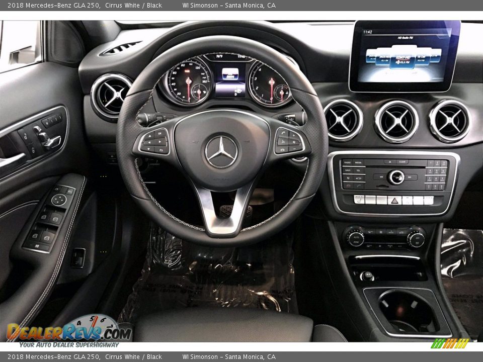 2018 Mercedes-Benz GLA 250 Cirrus White / Black Photo #4