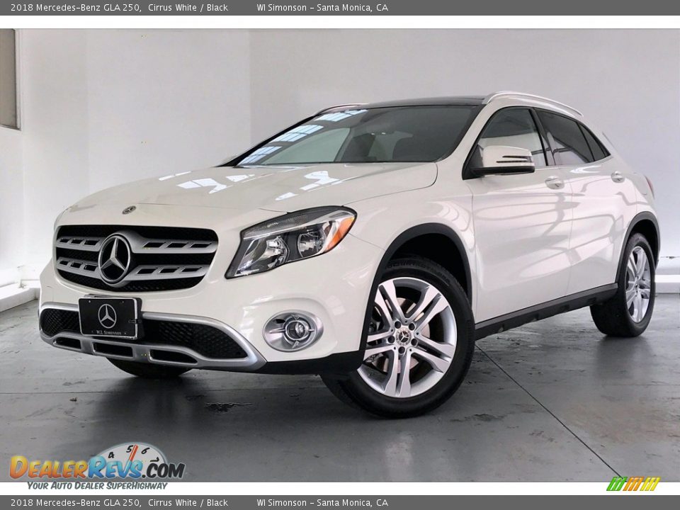 2018 Mercedes-Benz GLA 250 Cirrus White / Black Photo #12