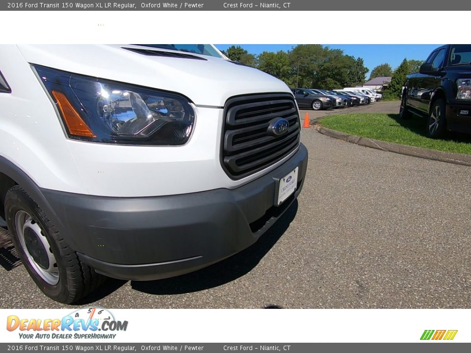 2016 Ford Transit 150 Wagon XL LR Regular Oxford White / Pewter Photo #26