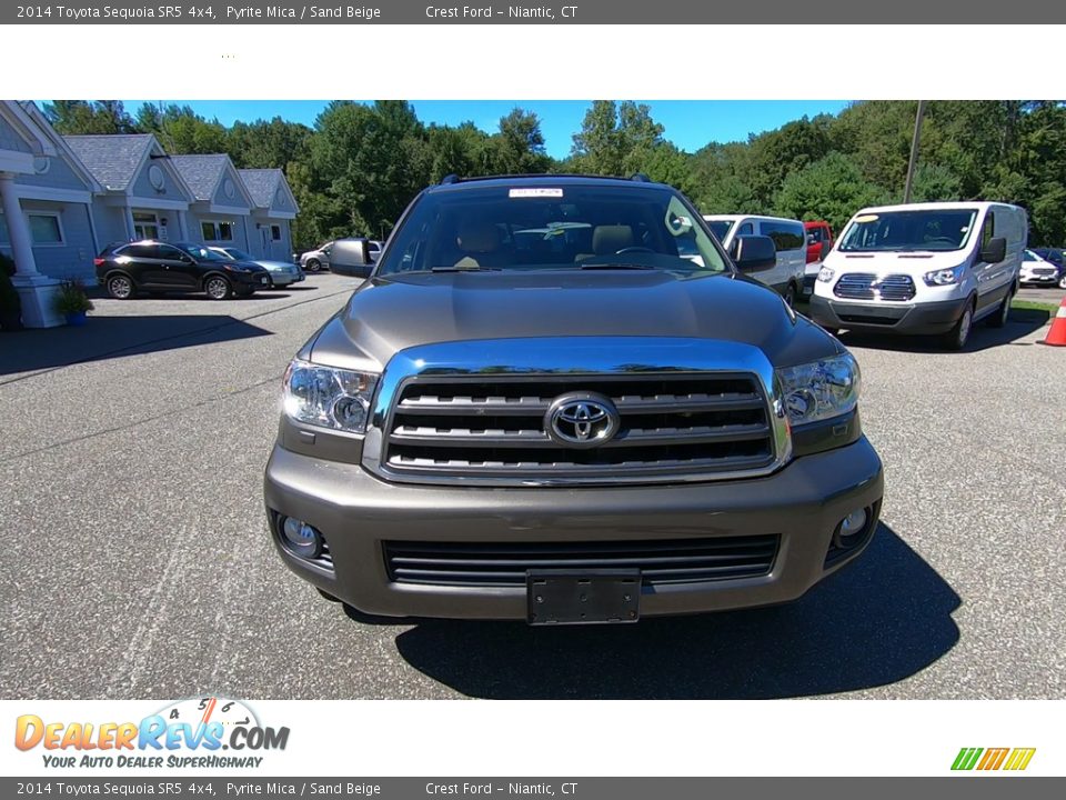 2014 Toyota Sequoia SR5 4x4 Pyrite Mica / Sand Beige Photo #2