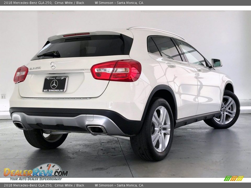 2018 Mercedes-Benz GLA 250 Cirrus White / Black Photo #16