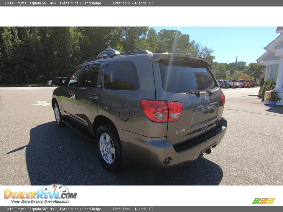 2014 Toyota Sequoia SR5 4x4 Pyrite Mica / Sand Beige Photo #5