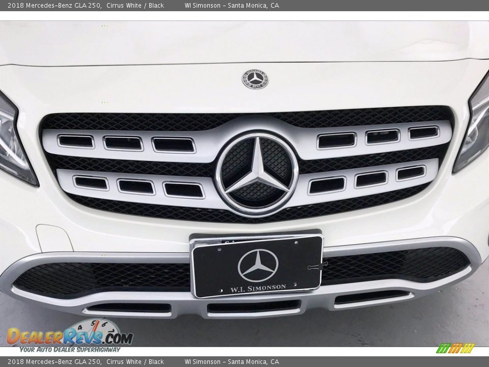 2018 Mercedes-Benz GLA 250 Cirrus White / Black Photo #33