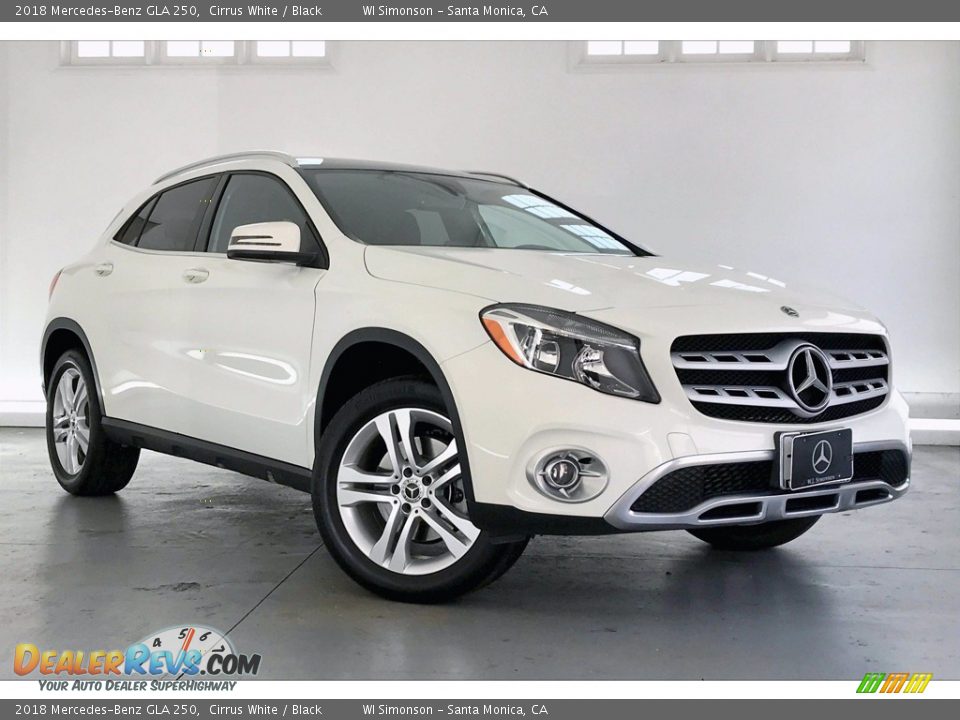 2018 Mercedes-Benz GLA 250 Cirrus White / Black Photo #34