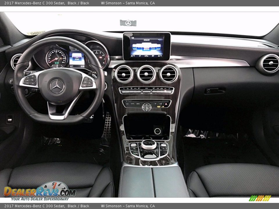 2017 Mercedes-Benz C 300 Sedan Black / Black Photo #17