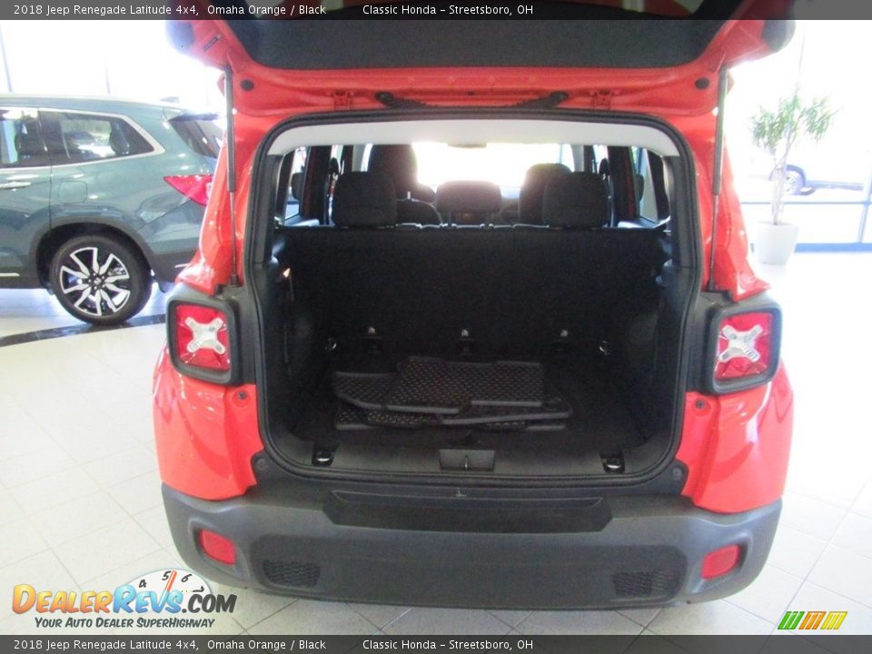 2018 Jeep Renegade Latitude 4x4 Omaha Orange / Black Photo #14